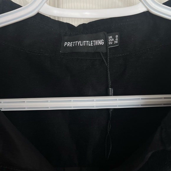 Pretty Little Things Shirt, Oversized Fit, Black, Size 4 - Picture 3 of 3